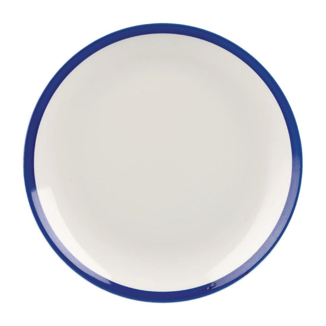 Churchill Retro Blue Coupe Plates 165mm (12 Pack)
