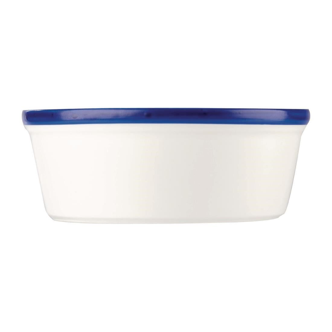 Churchill Retro Blue Round Pie Dishes 135mm (12 Pack)