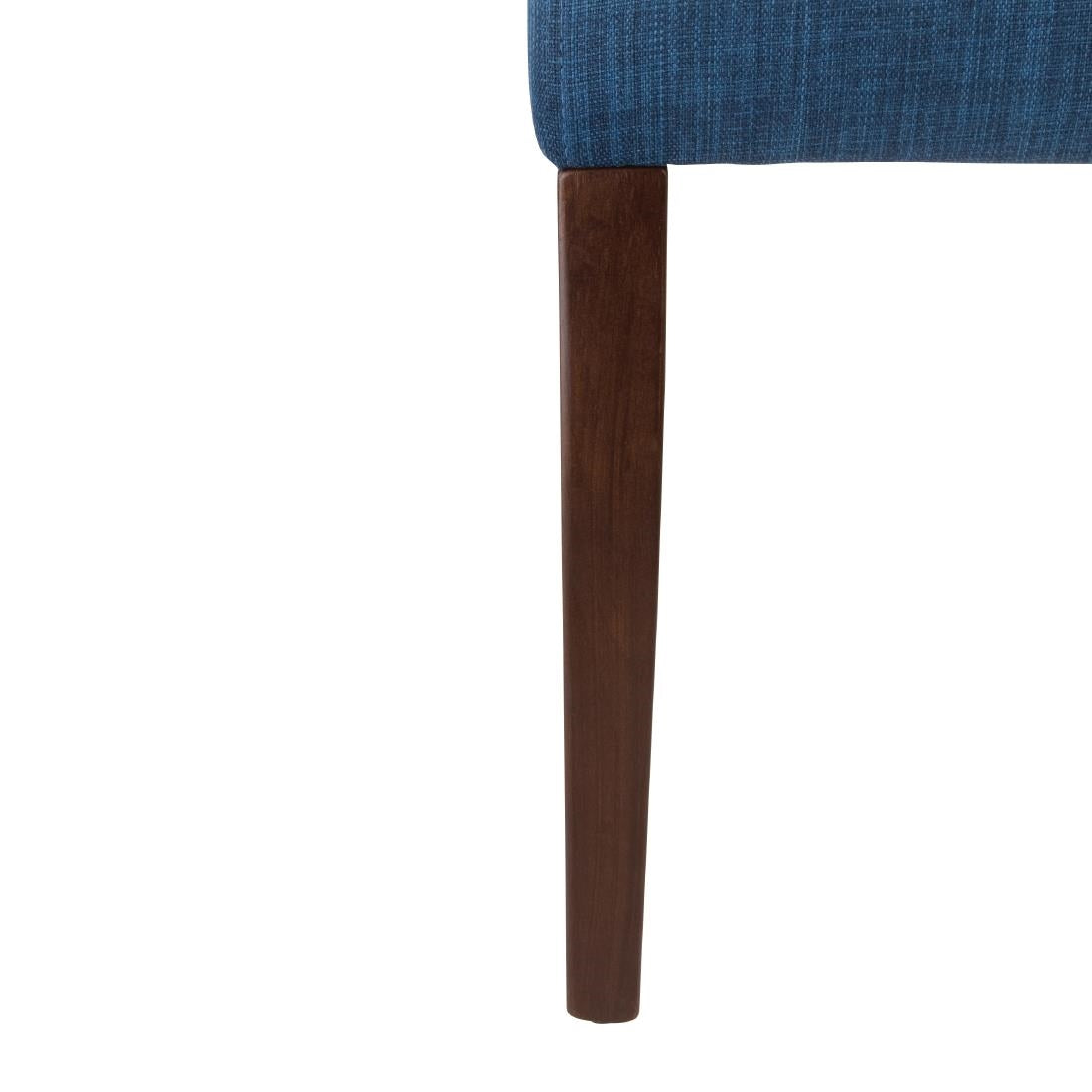 DT697 Bolero Chiswick Dining Chairs Royal Blue (Pack of 2)