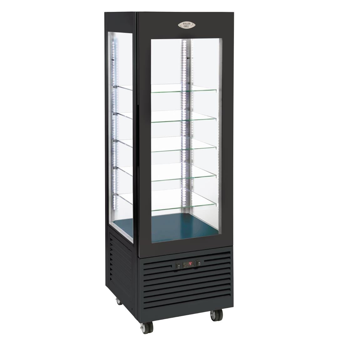 DT733 Roller Grill Display Fridge with Fixed Shelves