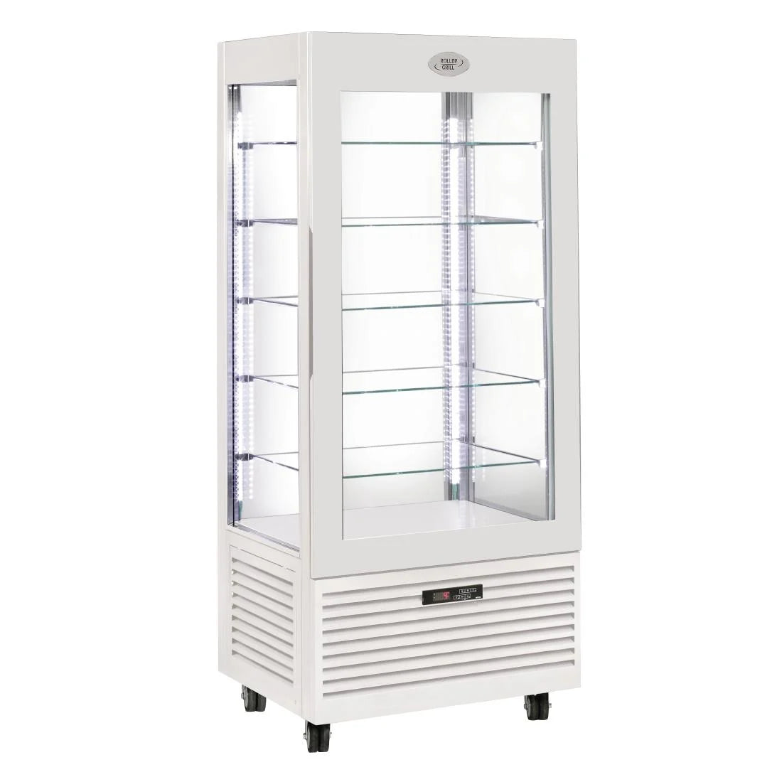 DT736 Roller Grill Display Fridge with Fixed Shelves