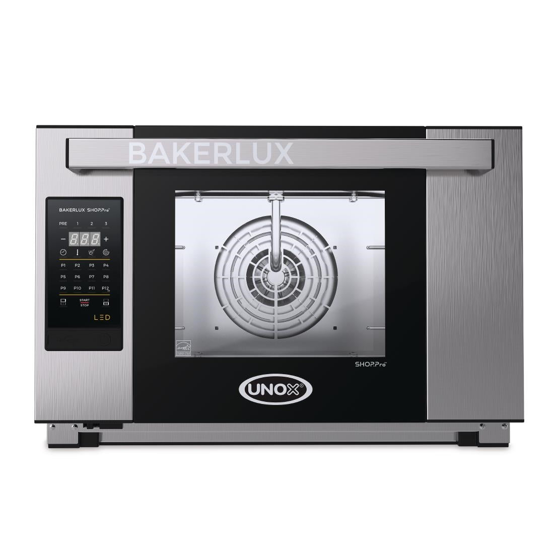 DW083 Unox Bakerlux SHOP Pro Stefania LED 4 Grid Convection Oven