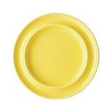 DW146 Olympia Heritage Raised Rim Plates Yellow 203mm (Pack of 4)