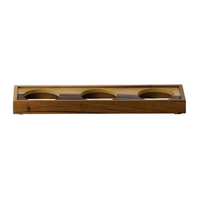Churchill Alchemy Buffet 3-Bowl Presentation Platforms (4 Pack)