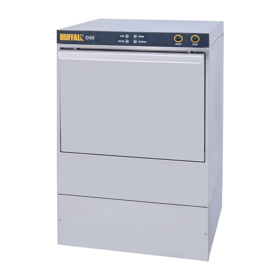 DW319 Buffalo Undercounter Dishwasher with Drain Pump 500m x 500mm Baskets