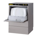 DW319 Buffalo Undercounter Dishwasher with Drain Pump 500m x 500mm Baskets