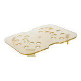 HR263 Cambro High Heat Polycarbonate 1/6 Gastronorm Drain Plate