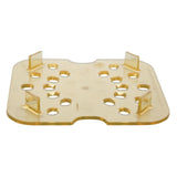HR263 Cambro High Heat Polycarbonate 1/6 Gastronorm Drain Plate