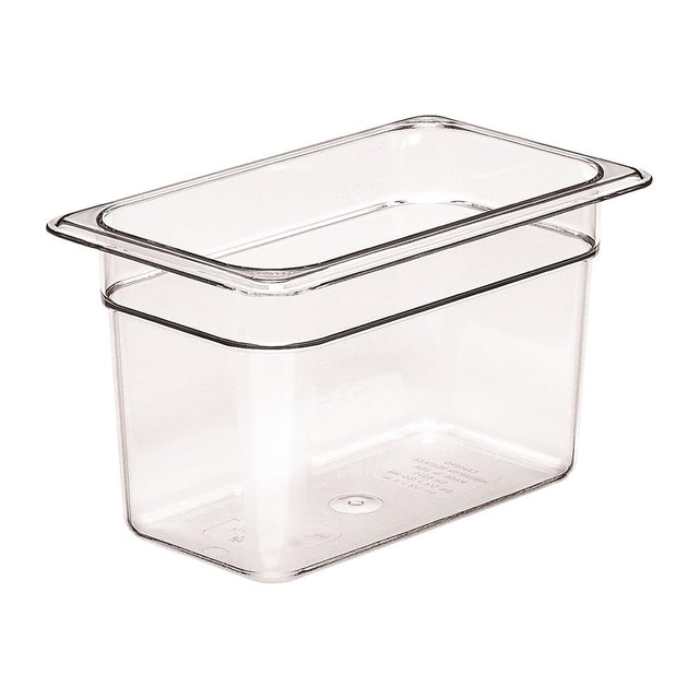 Cambro Camview BPA Free Gastronorm Food Tray GN 1/4 150mm