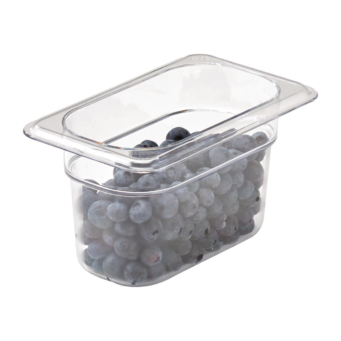 Cambro Camview BPA Free Gastronorm Food Tray GN 1/9 65mm