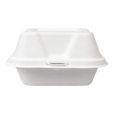 DW625 Vegware Compostable Bagasse Burger Boxes 152mm (Pack of 500)