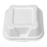 DW625 Vegware Compostable Bagasse Burger Boxes 152mm (Pack of 500)