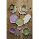 DX027 Churchill Stonecast Blueberry Chefs' Walled Oblong Plate 350mm (Pack of 6)