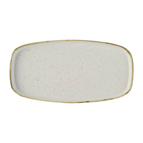 DX020 Churchill Stonecast Barley White Chefs' Walled Oblong Plate 300mm (Pack of 6) - JD Catering Equipment Solutions Ltd