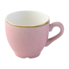 DX031 Churchill Stonecast Petal Pink Espresso Cup 100ml (Pack of 12) - JD Catering Equipment Solutions Ltd