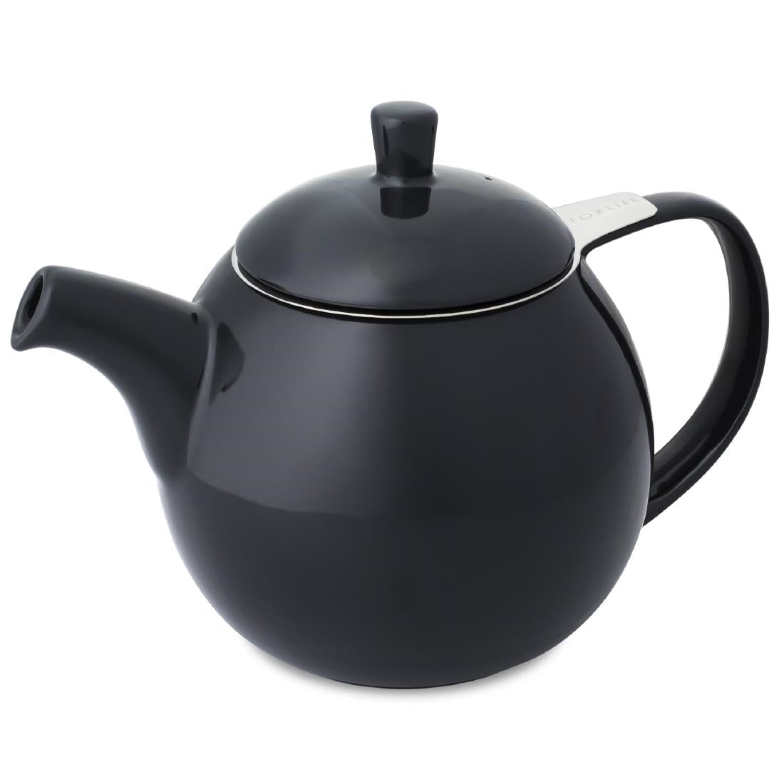 DX480 Forlife Black Curve Teapot 24oz