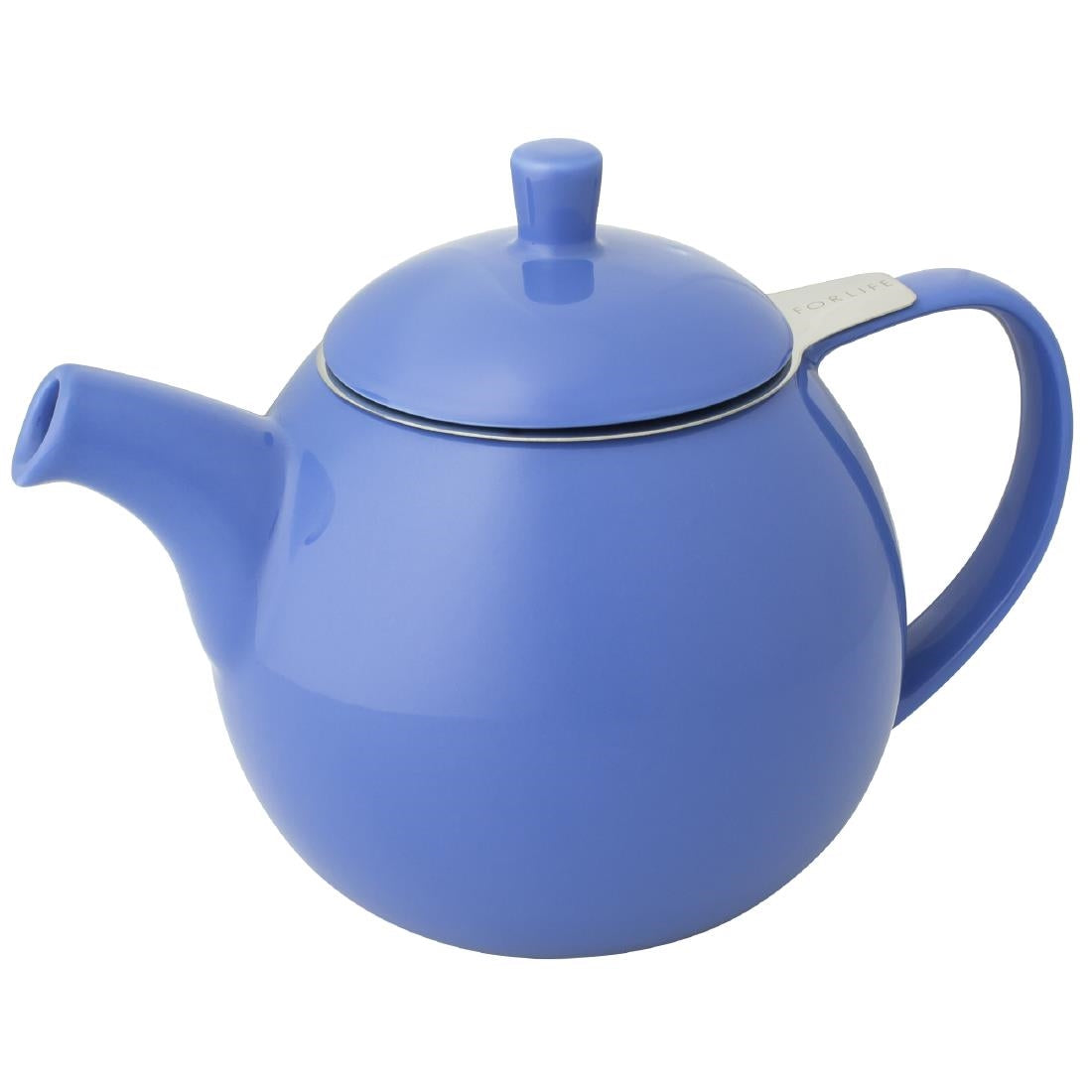DX481 Forlife Blue Curve Teapot 24oz