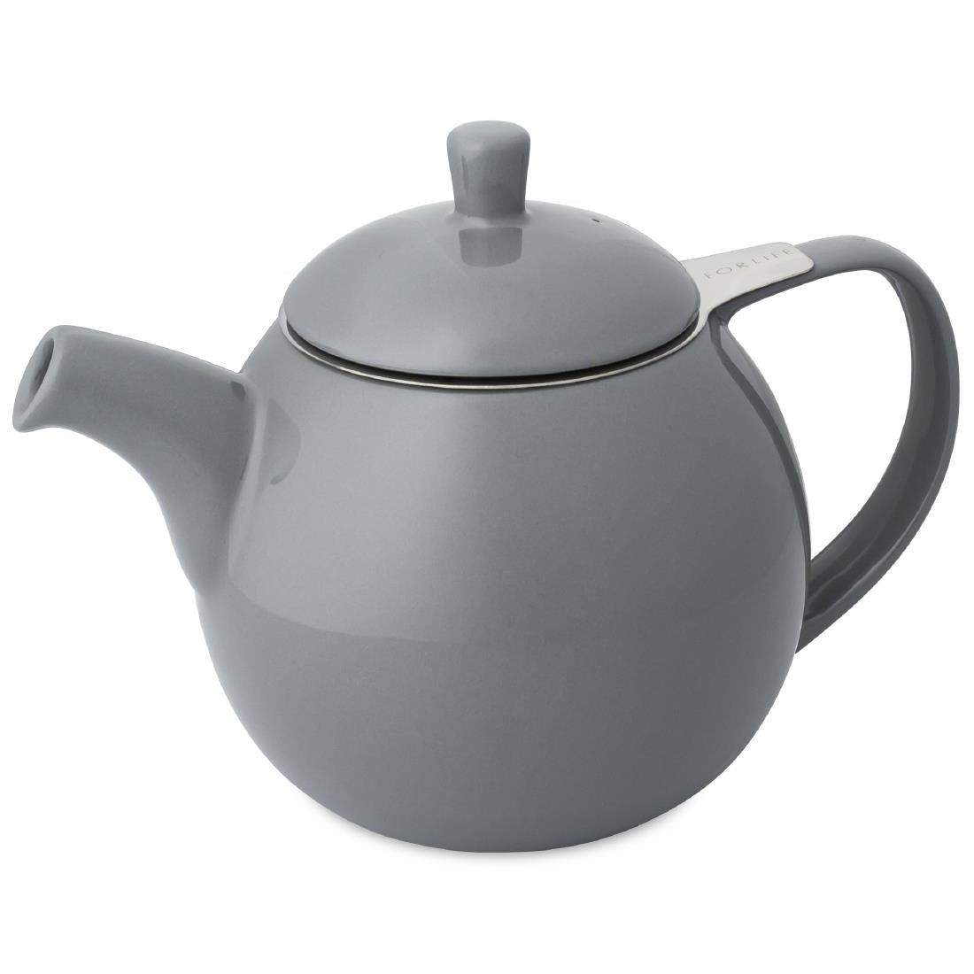 DX485 Forlife Grey Curve Teapot 24oz