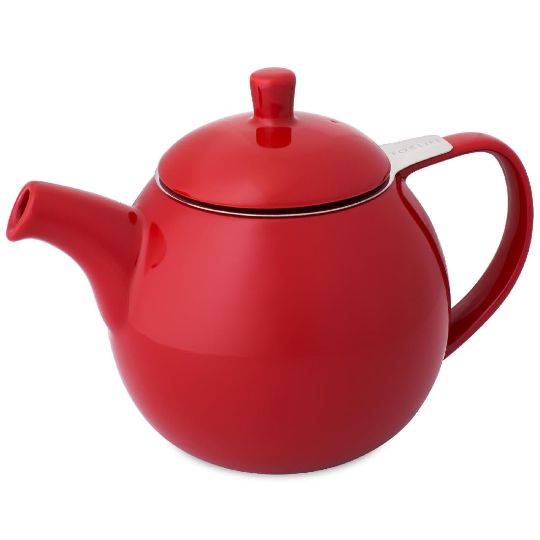 DX496 Forlife Red Curve Teapot 45oz