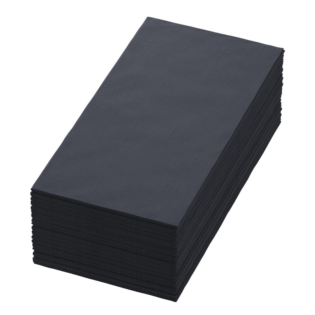 DX507 Duni Tissue Dinner Napkin Black 40x40cm (Pack of 1250)