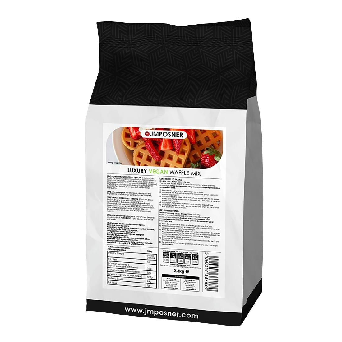 DX515 JM Posner Vegan Waffle Mix (2.3kg)