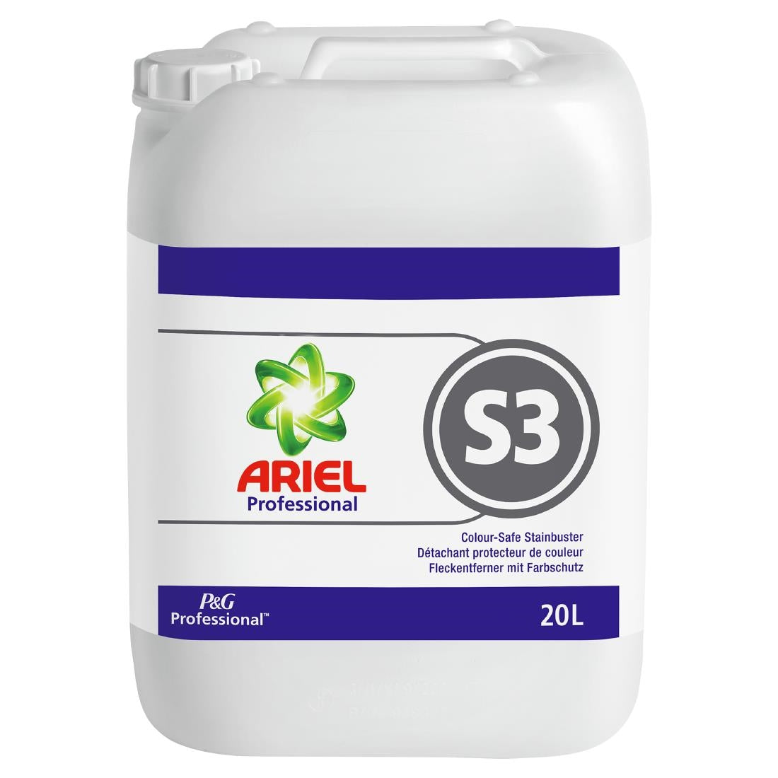 DX530 Ariel Professional S3 Colour Safe Stain Remover 20Ltr