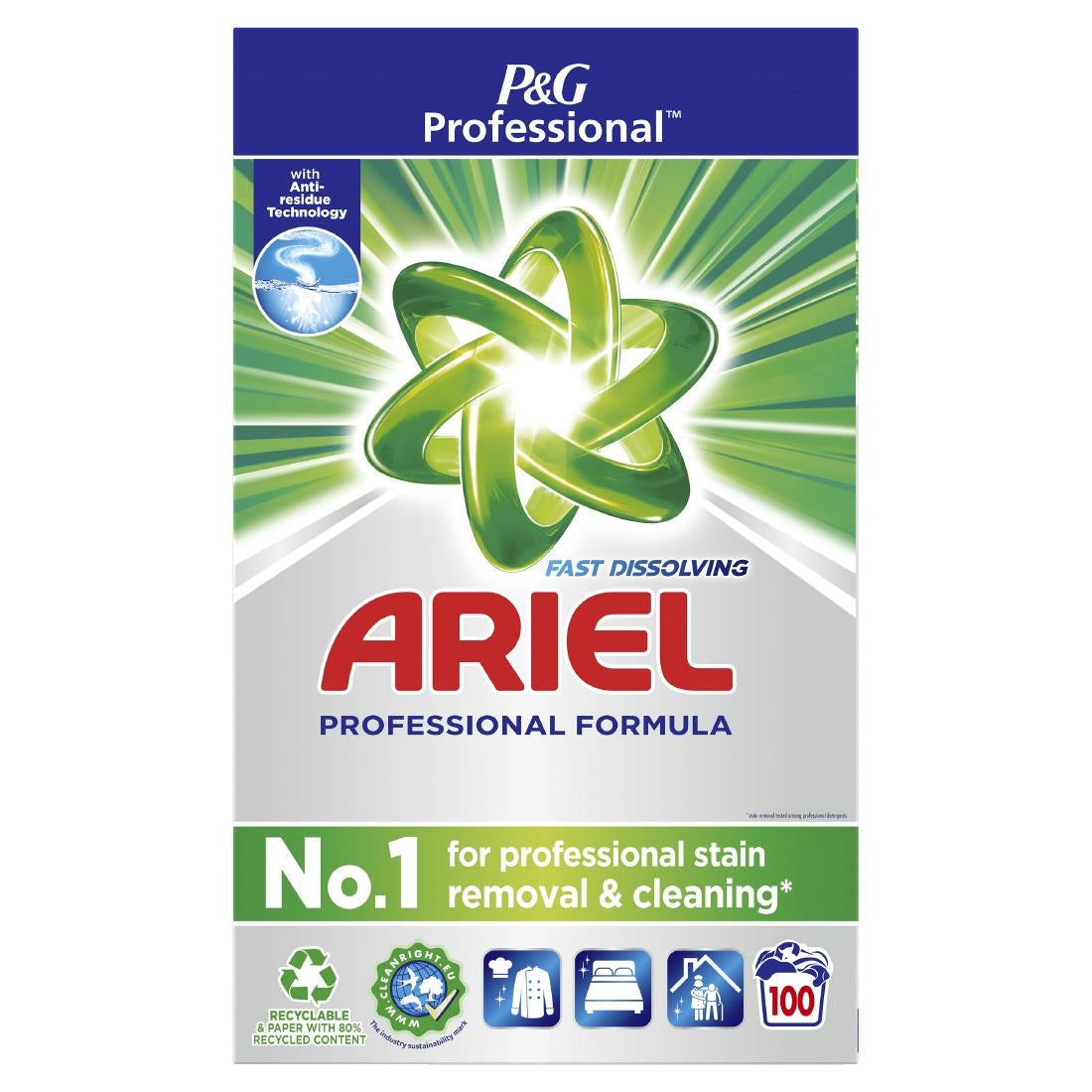 DX535 Ariel Professional Washing Powder Laundry Detergent Regular 6kg