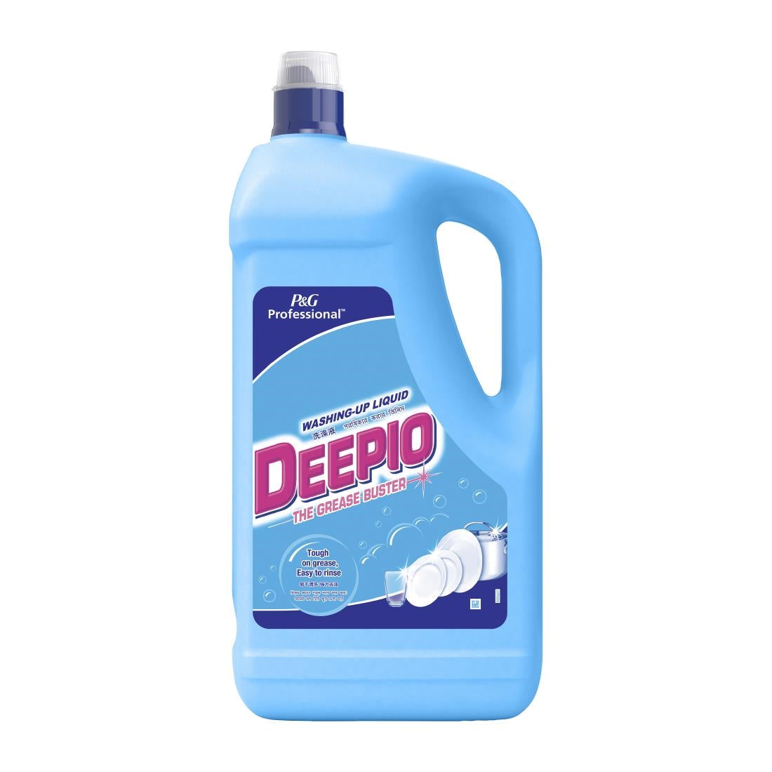 DX552 Deepio Professional Washing Up Liquid Original 5Ltr (Pack of 2)