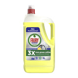 DX553 Fairy Professional Washing Up Liquid Lemon 5Ltr (Pack of 2)
