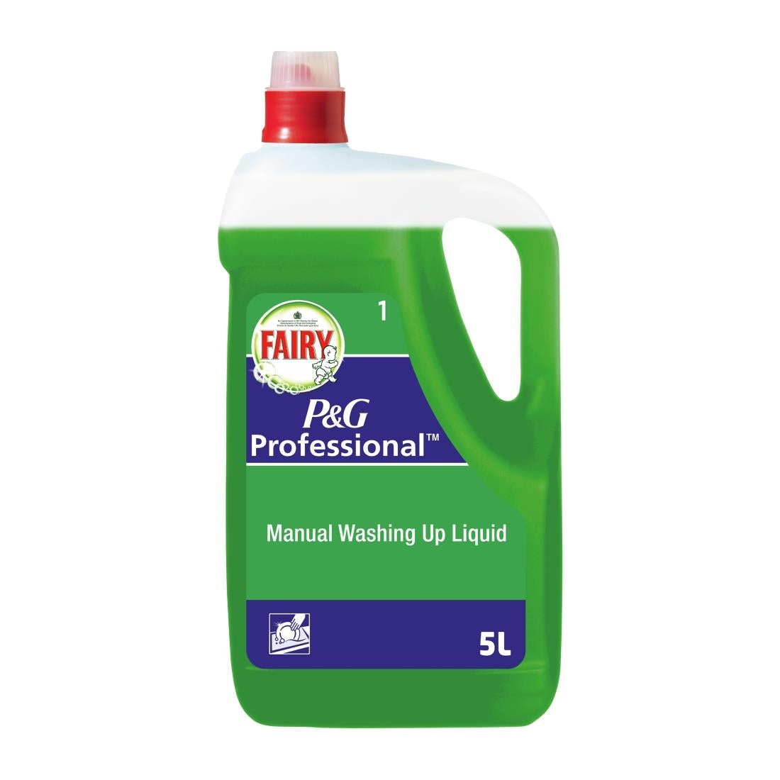 DX554 Fairy Professional D1 Hand Dishwash Liquid Original 5Ltr (Pack of 2)