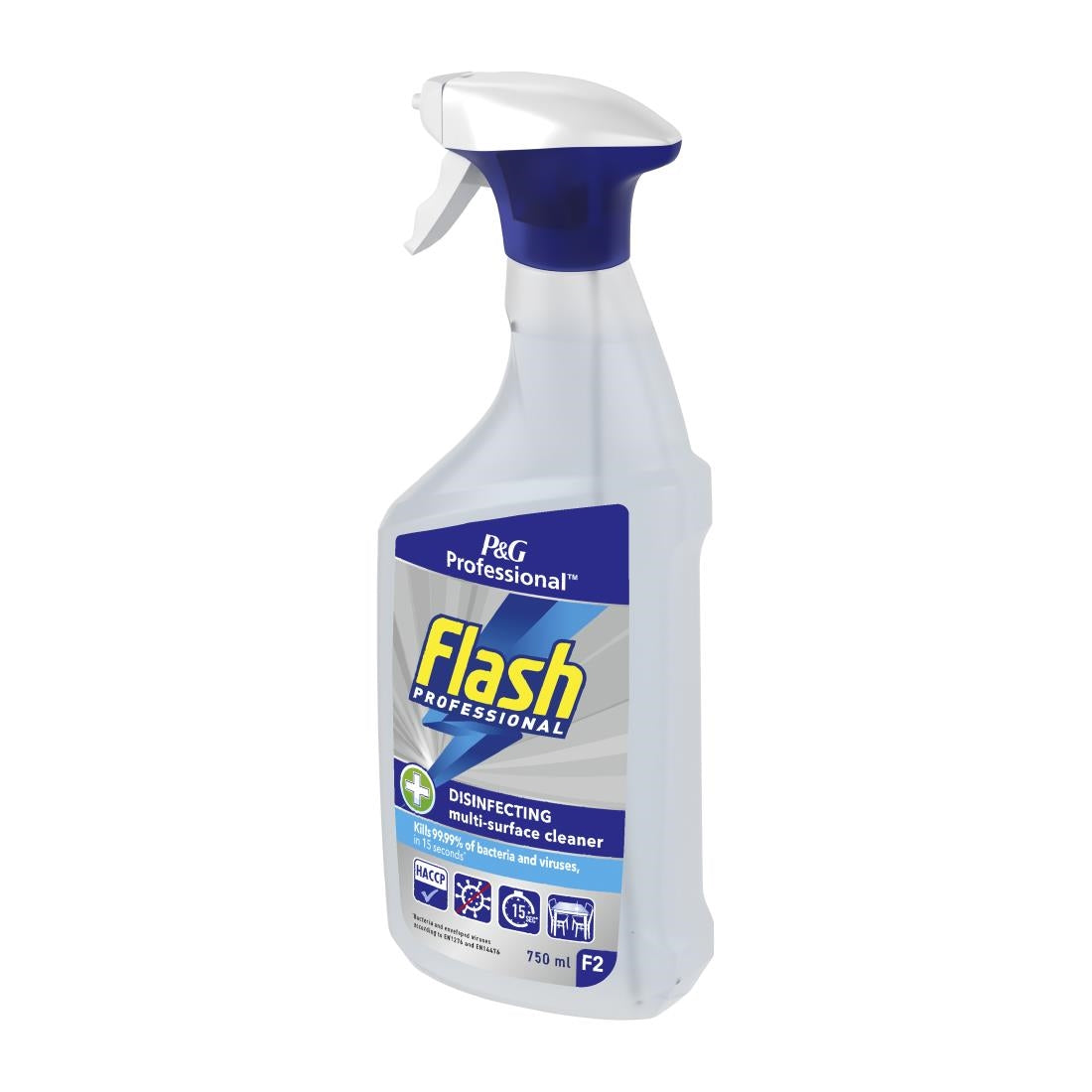 DX566 Flash Professional Disinfecting Multi-Surface Cleaning Spray 750ml (Pack of 6)