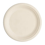 DX582 Vegware Compostable Nourish Moulded Fibre Plate Natural 7"/178mm (Pack of 500)