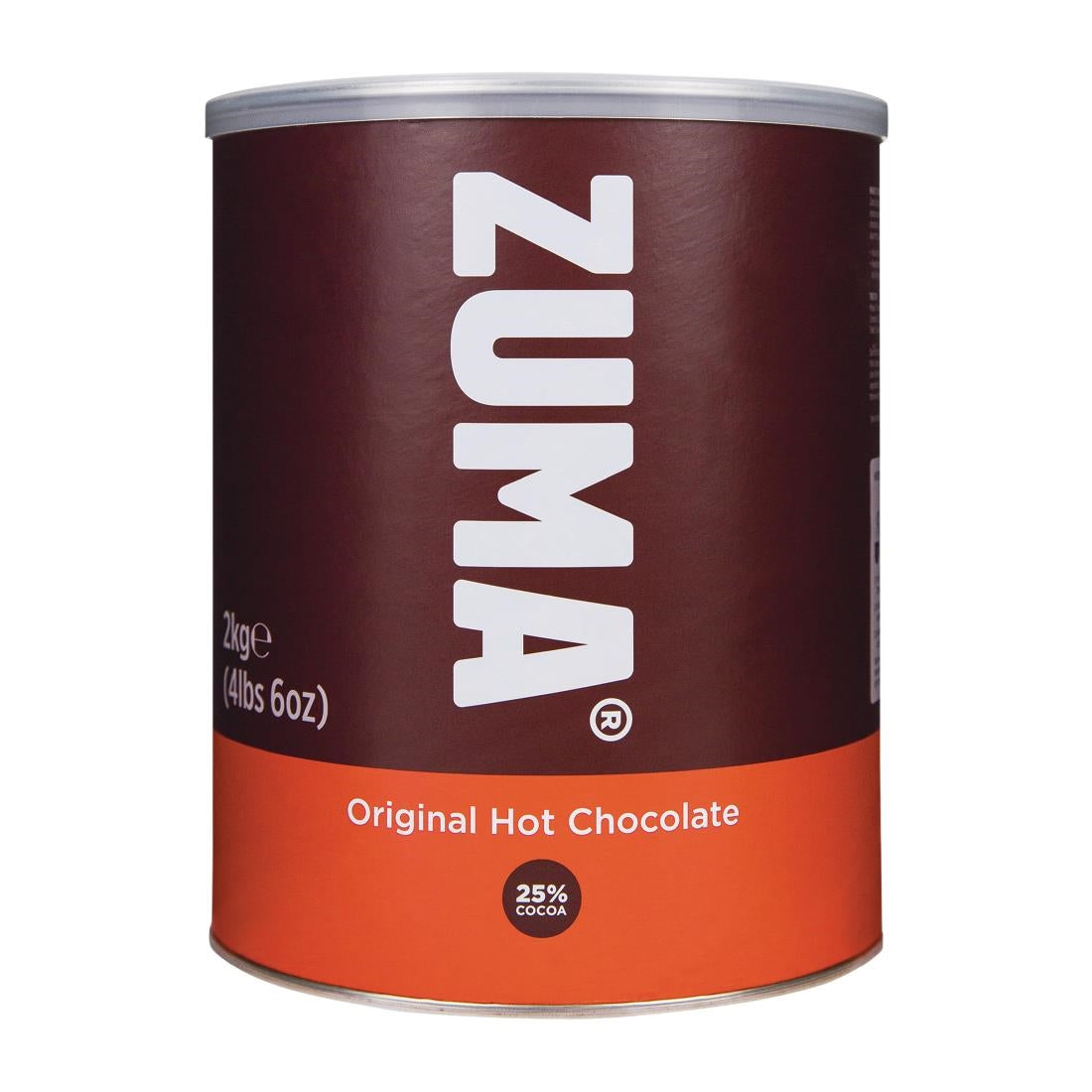 DX616 Zuma Original Hot Chocolate (25% Cocoa) 2kg Tin