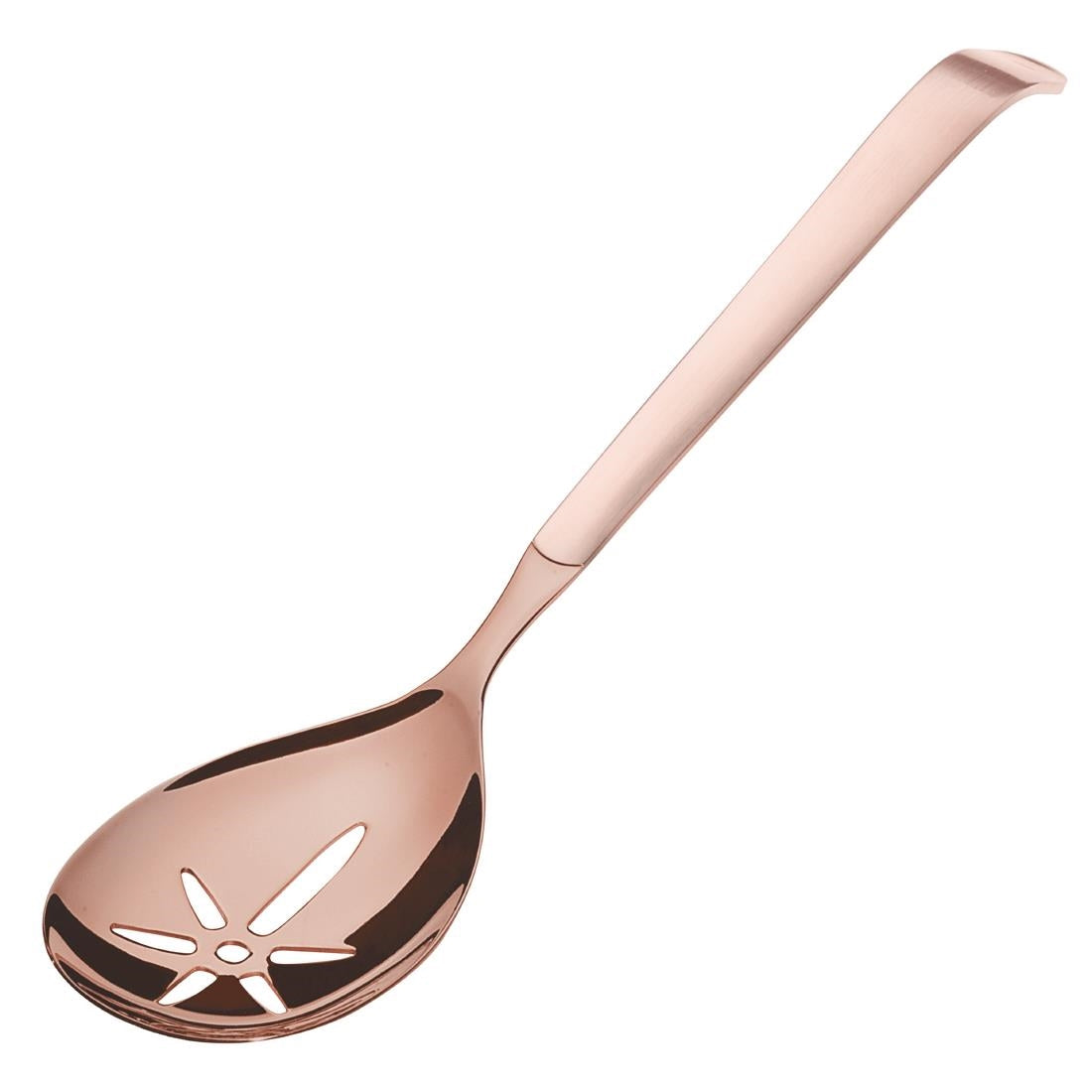 DX647 Amefa Buffet Slotted Serving Spoon Copper (Pack of 6)