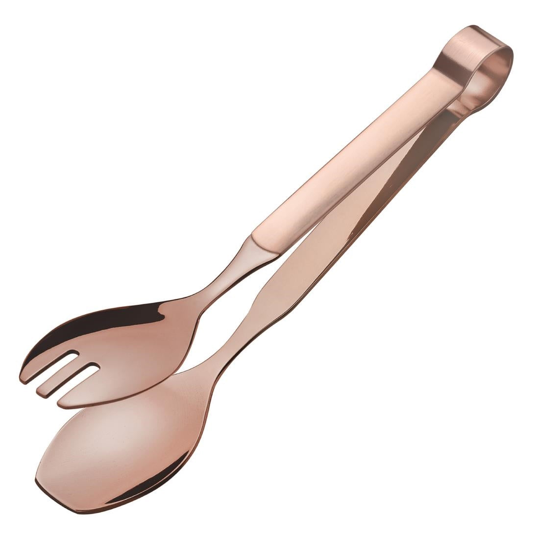 DX658 Amefa Buffet Small Serving Tongs Copper (Pack of 6)
