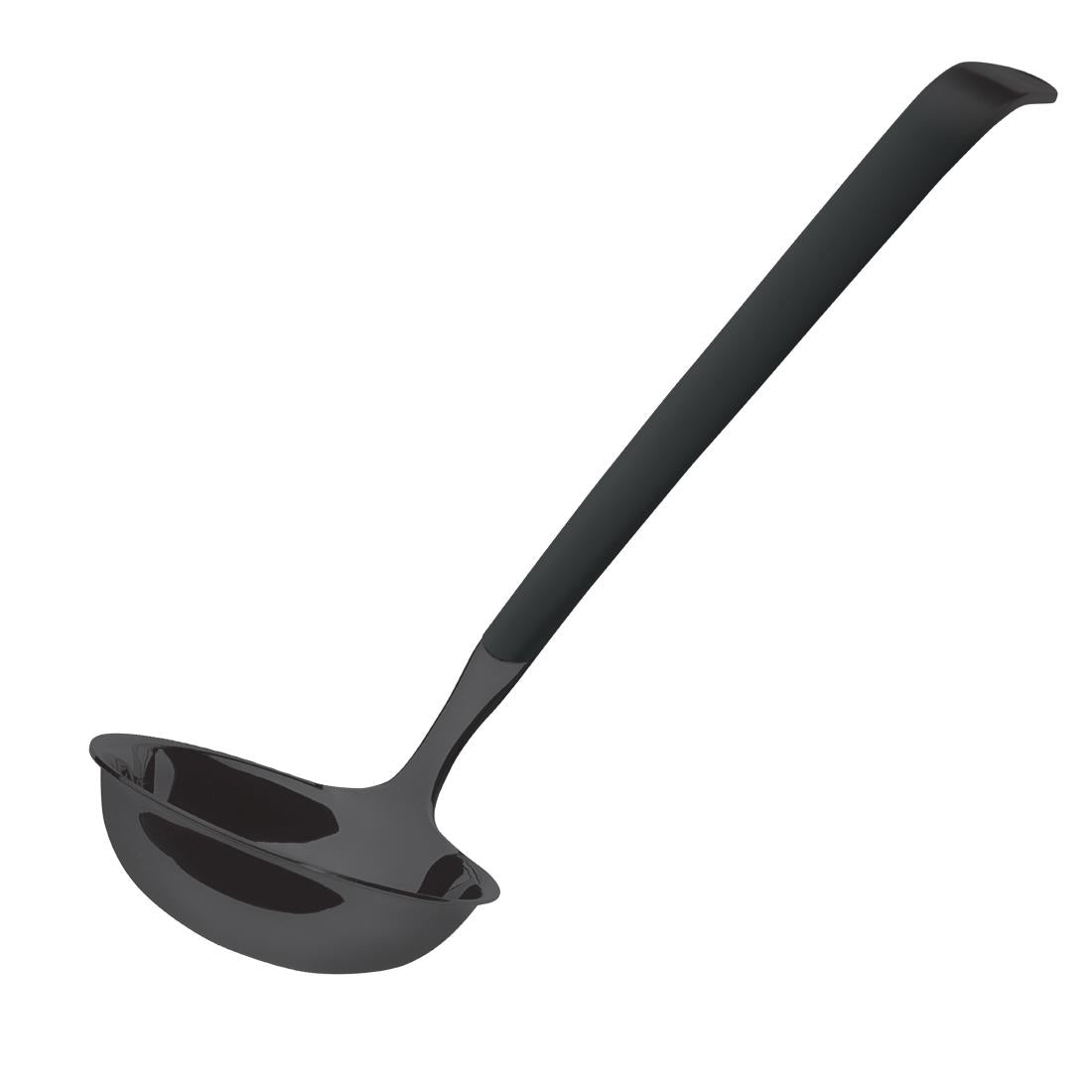 DX661 Amefa Buffet Soup Ladle Black (Pack of 6)