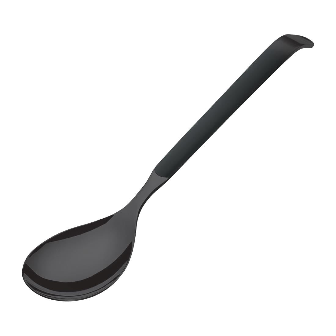 DX669 Amefa Buffet Large Salad Spoon Black (Pack of 6)