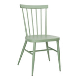 DX687 Bolero Windsor Aluminium Green Chairs (Pack of 4)