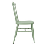 DX687 Bolero Windsor Aluminium Green Chairs (Pack of 4)