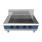 Blue Seal 4 Zone Countertop Full Area Induction Hob 20kW IN514F-B