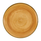 DX773 Churchill Stonecast Tangerine Coupe Plate 260mm (Pack of 12) - JD Catering Equipment Solutions Ltd