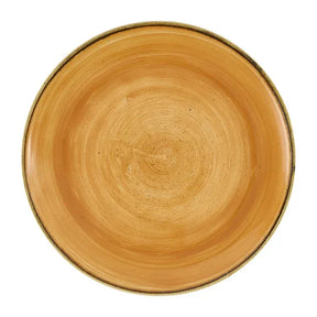 DX773 Churchill Stonecast Tangerine Coupe Plate 260mm (Pack of 12) - JD Catering Equipment Solutions Ltd
