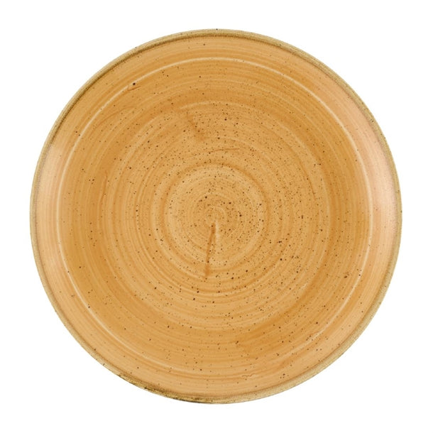 DX774 Churchill Stonecast Tangerine Coupe Plate 217mm (Pack of 12)