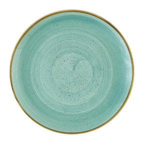 DX783 Churchill Stonecast Mint Coupe Plate 288mm (Pack of 12) - JD Catering Equipment Solutions Ltd