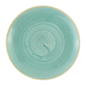 DX785 Churchill Stonecast Mint Coupe Plate 217mm (Pack of 12) - JD Catering Equipment Solutions Ltd