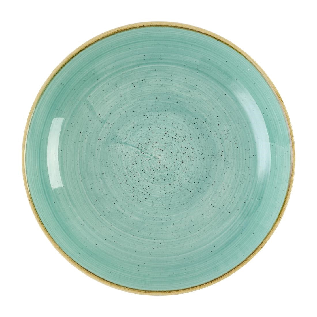 DX788 Churchill Stonecast Mint Coupe Bowl 182mm (Pack of 12)