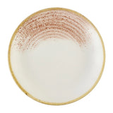 DX797 Churchill Studio Prints Homespun Accents Coral Coupe Plate 165mm (Pack of 12) - JD Catering Equipment Solutions Ltd