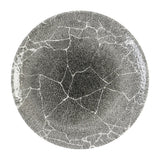 DX804 Churchill Studio Prints Kintsugi Quartz Black Coupe Plate 288mm (Pack of 12) - JD Catering Equipment Solutions Ltd