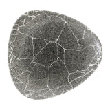 DX811 Churchill Studio Prints Kintsugi Quartz Black Triangle Plate 229mm (Pack of 12) - JD Catering Equipment Solutions Ltd