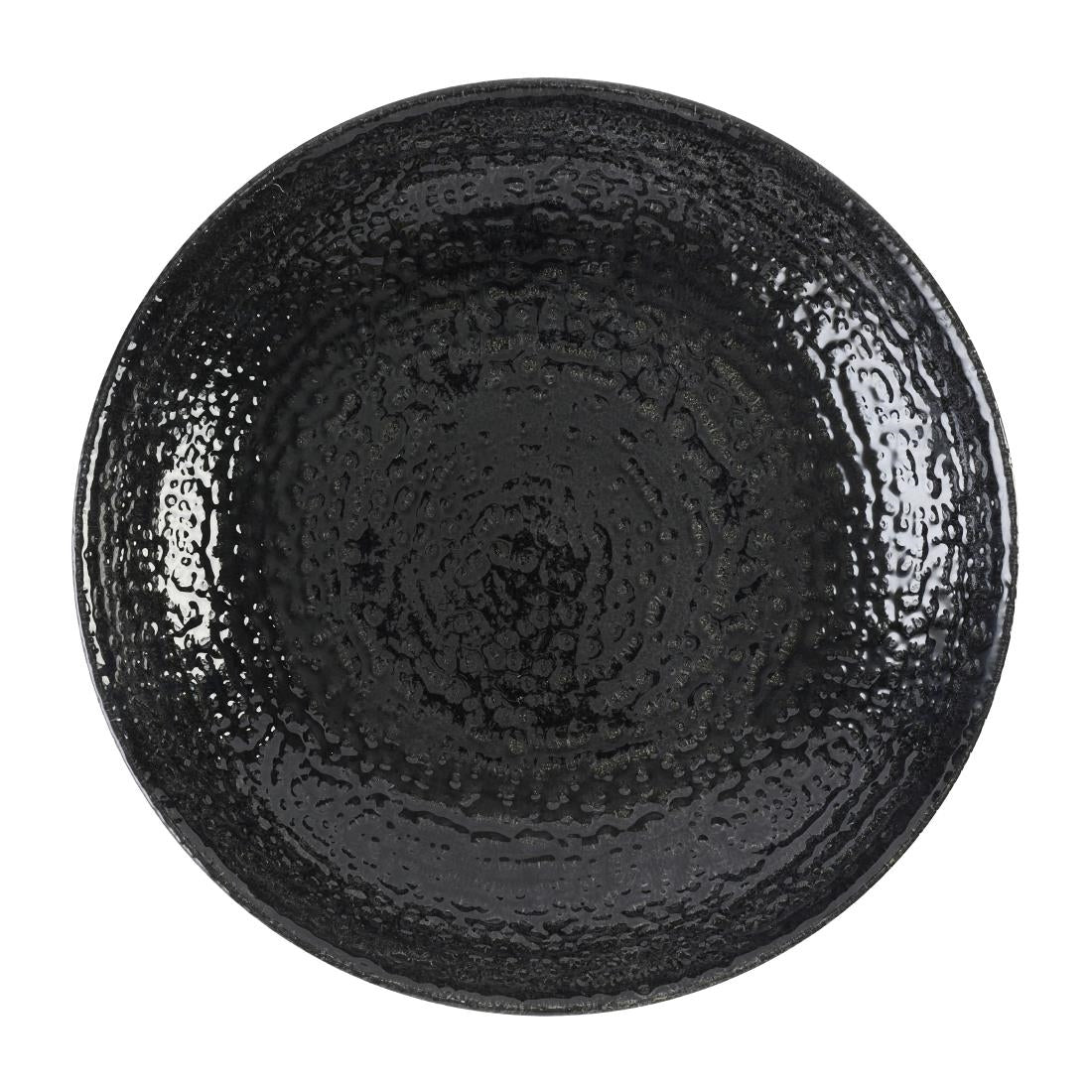 DX818 Churchill Studio Prints Homespun Chroma Carbon Coupe Plate 217mm (Pack of 12)